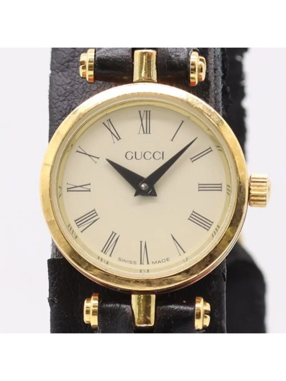 Gucci Sherry Line Quartz Beige Dial Watch